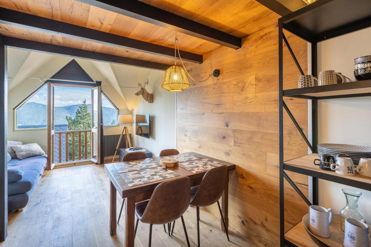 레 장글 Le Cerf - Duplex Avec Superbe Vue Montagne 아파트 외부 사진